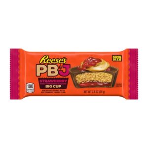 Reese's Big Cup Strawberry PB&J Milk Chocolate King Size 2.8oz 16ct